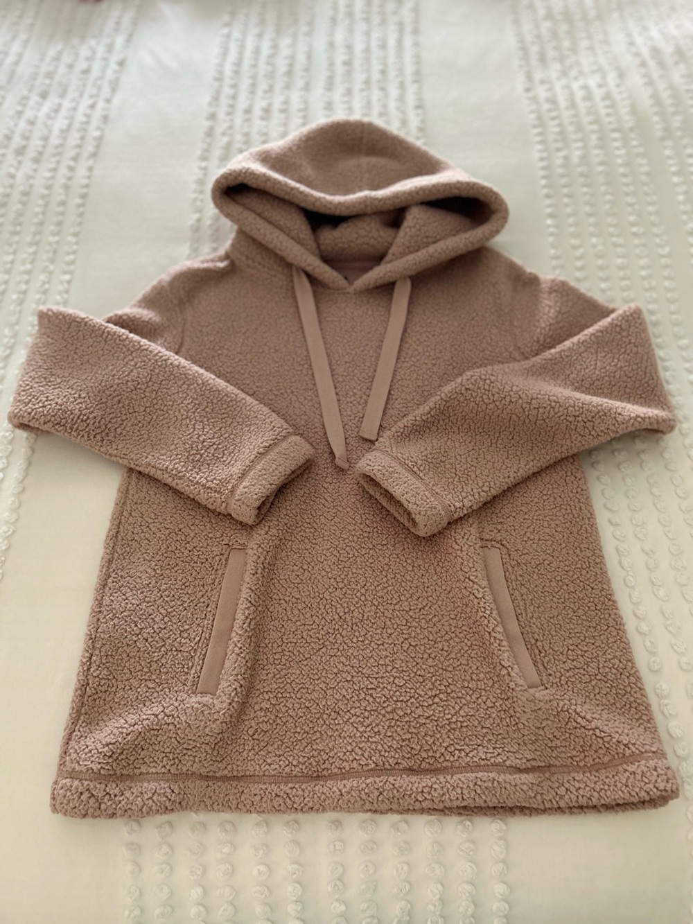 Abercrombie & Fitch Sherpa   Hoodie Pullover Hoodie Like New Size Small
